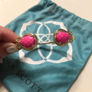 Kendra Scott Andy Cuff Bracelet in Hot Pink
